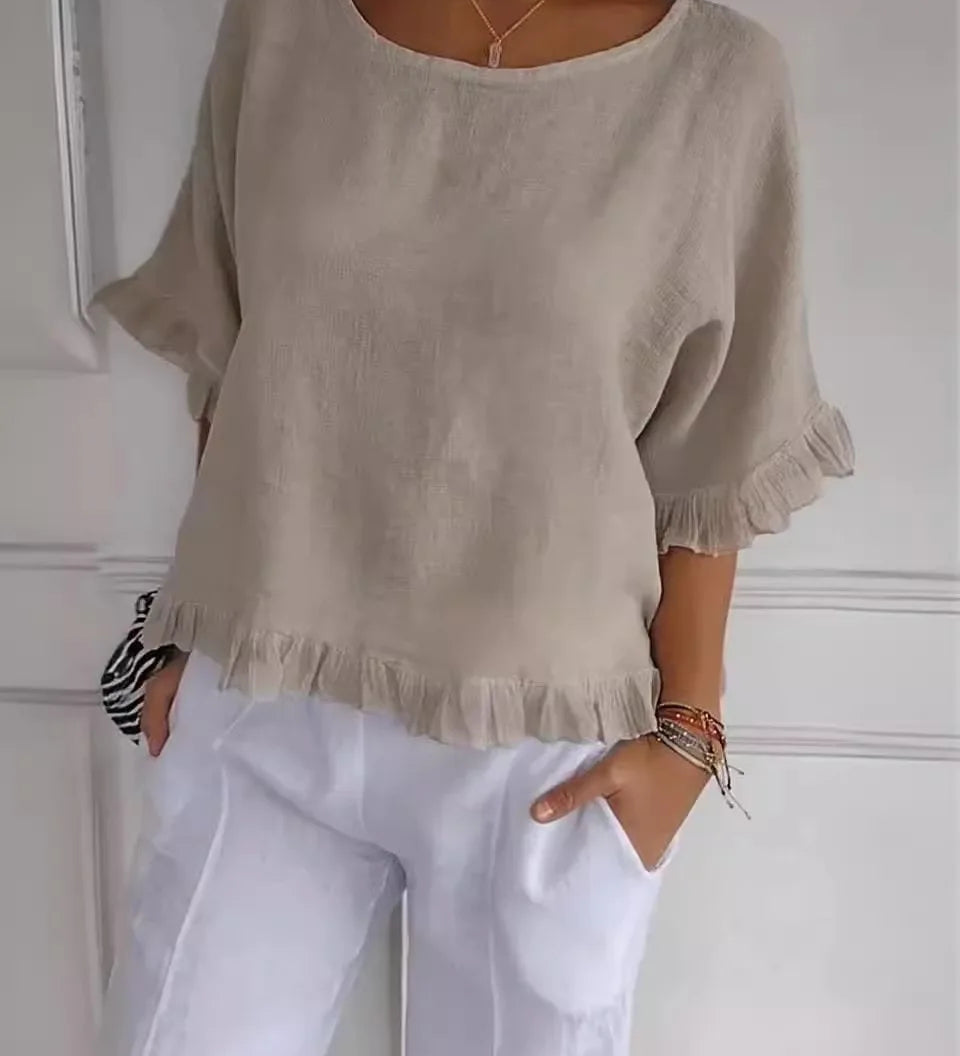Elena |  Blusa Morbida e Versatile
