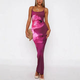 Ione - Maxi abito tubino stampato chic