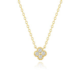 Ève – Collana in argento con pietra delicata