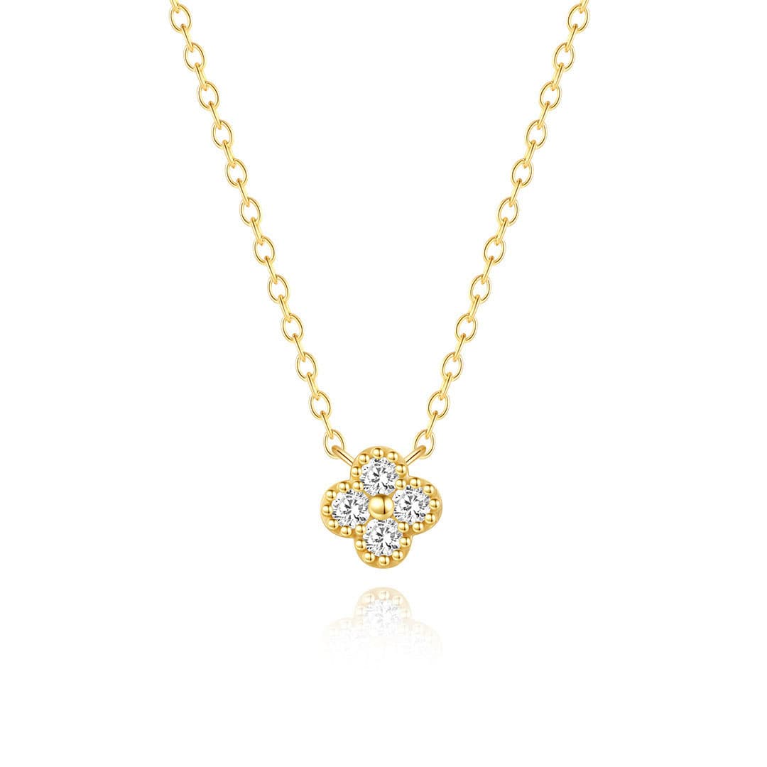 Ève – Collana in argento con pietra delicata