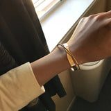 Luce - Bracciale Intrecciato Dorato