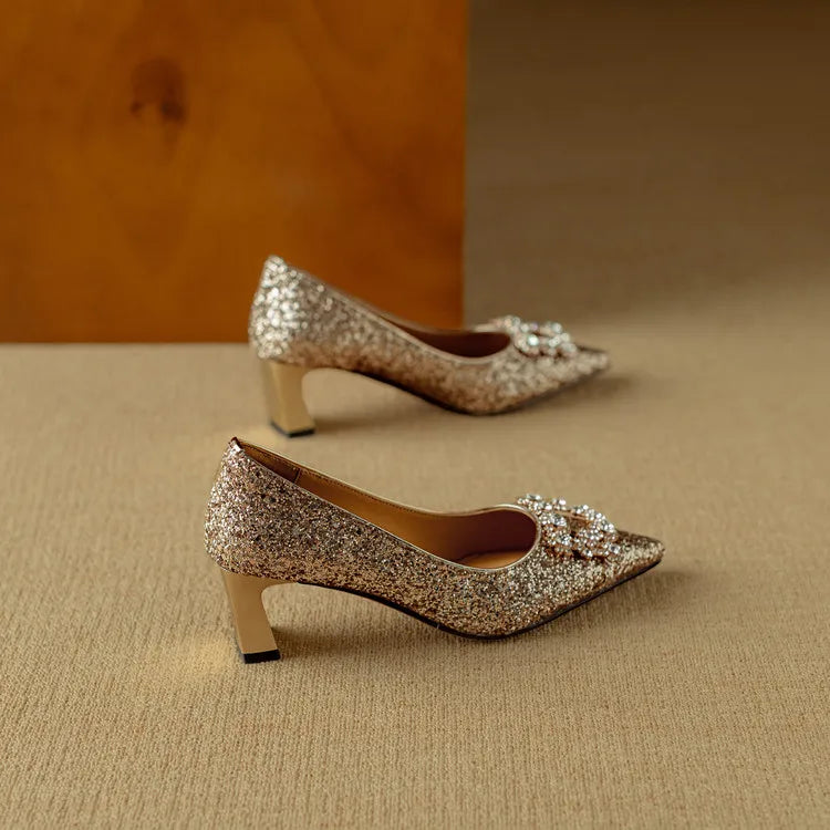 Décolleté Glitter