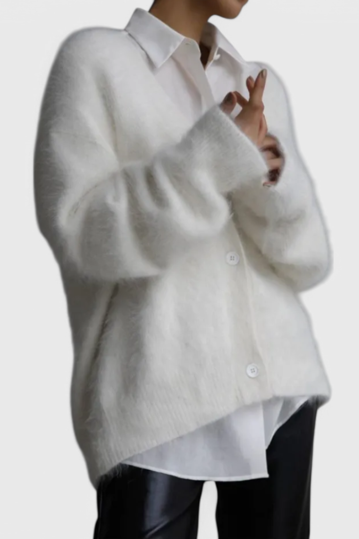 Federica | Cardigan in Mistura di Cashmere Morbido