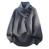 ELZA™|MAGLIONE COLLO SCIARPA