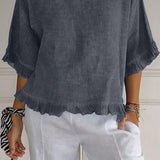 Elena |  Blusa Morbida e Versatile