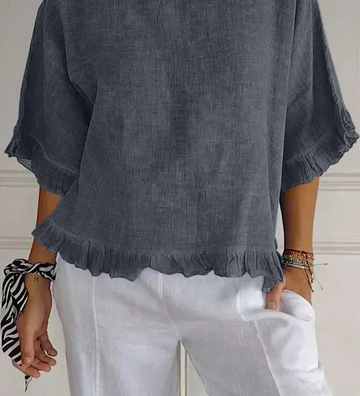 Elena |  Blusa Morbida e Versatile