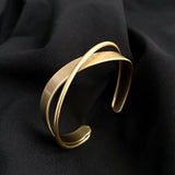 Luce - Bracciale Intrecciato Dorato