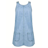 Lucile | Abito casual in look denim