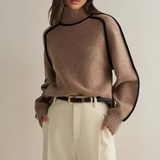 Sandrine | Maglione elegante a collo alto