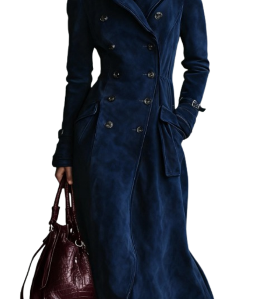 Michela - Cappotto Lungo dall'Eleganza Senza Tempo