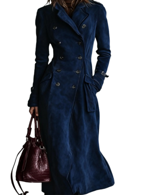 Michela - Cappotto Lungo dall'Eleganza Senza Tempo