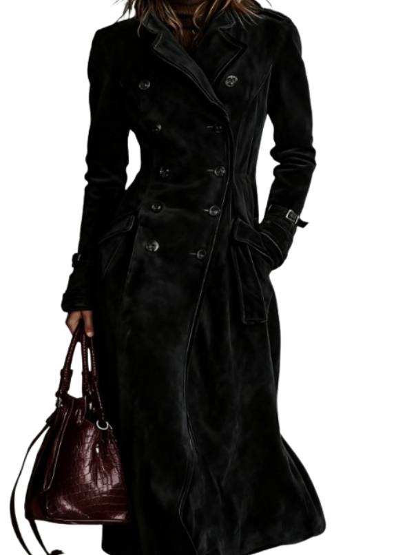 Michela - Cappotto Lungo dall'Eleganza Senza Tempo