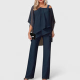 Serenità | Set Elegante con Pantaloni in Due Pezzi