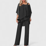 Serenità | Set Elegante con Pantaloni in Due Pezzi