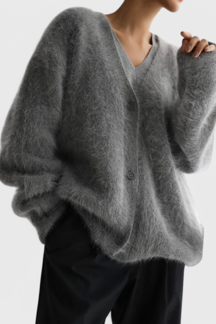 Federica | Cardigan in Mistura di Cashmere Morbido