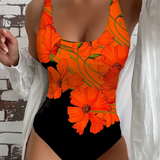 Lucy | Costume intero elegante con stampa floreale