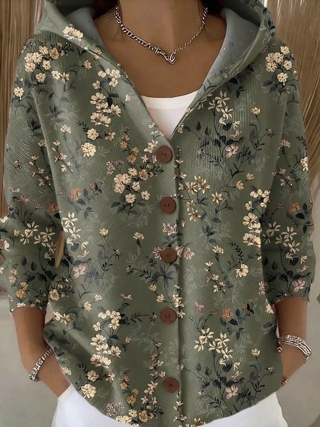 Cardigan Fantasia con Cappuccio