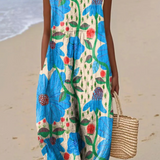 Azzurra – Abito Artistico Vintage