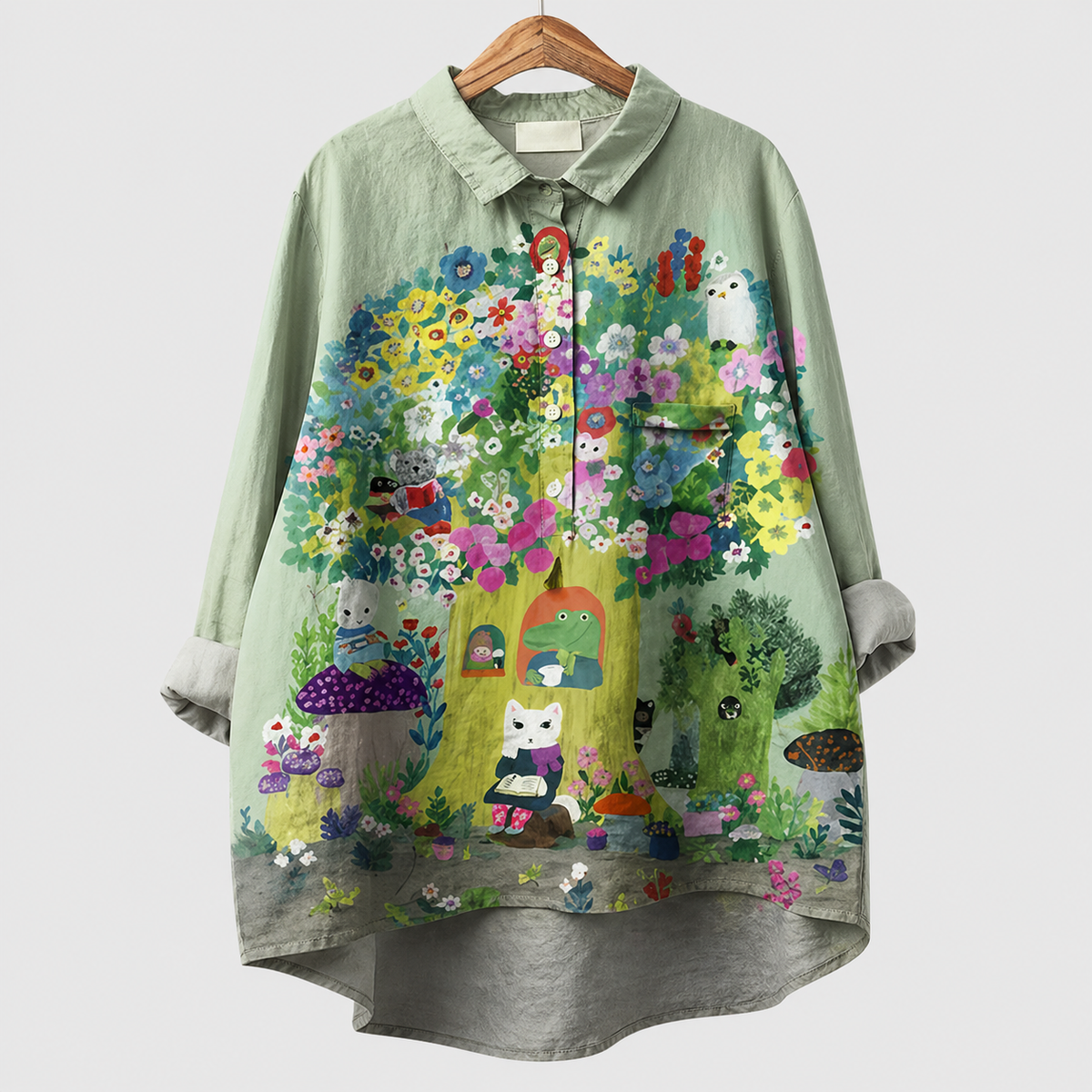 Blusa elegante estiva