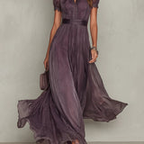 Ashley | Abito lungo in chiffon vintage