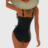 Néréa | Costume da bagno intero modellante con scollatura incrociata