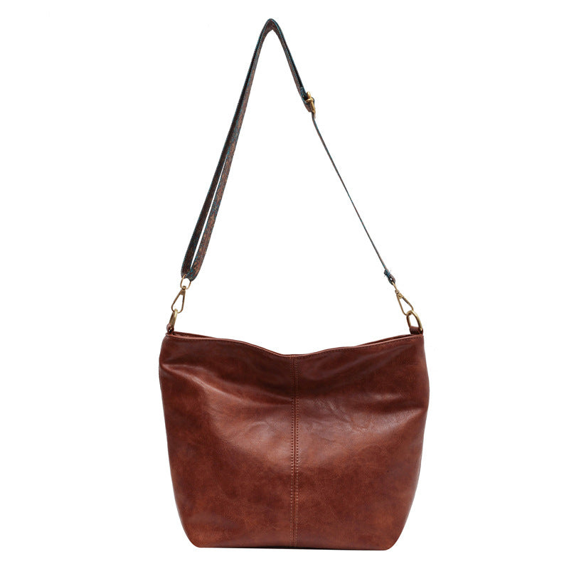 Borsa a tracolla in pelle vintage