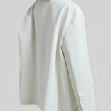Sofia | Blazer Oversized Clean-Line Bianco