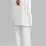 Sofia | Blazer Bianco Oversize Doppiopetto