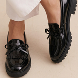 MOCASSINO LUCIDO CON NAPPINE