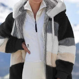 Serena - La Giacca Invernale Elegante e Calda con Cappuccio e Zip