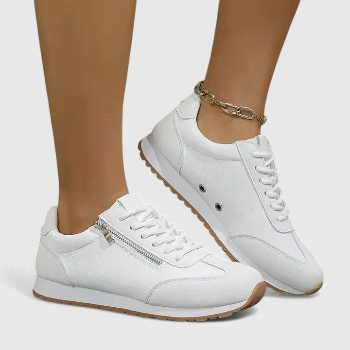Sneakers con Zip Laterale