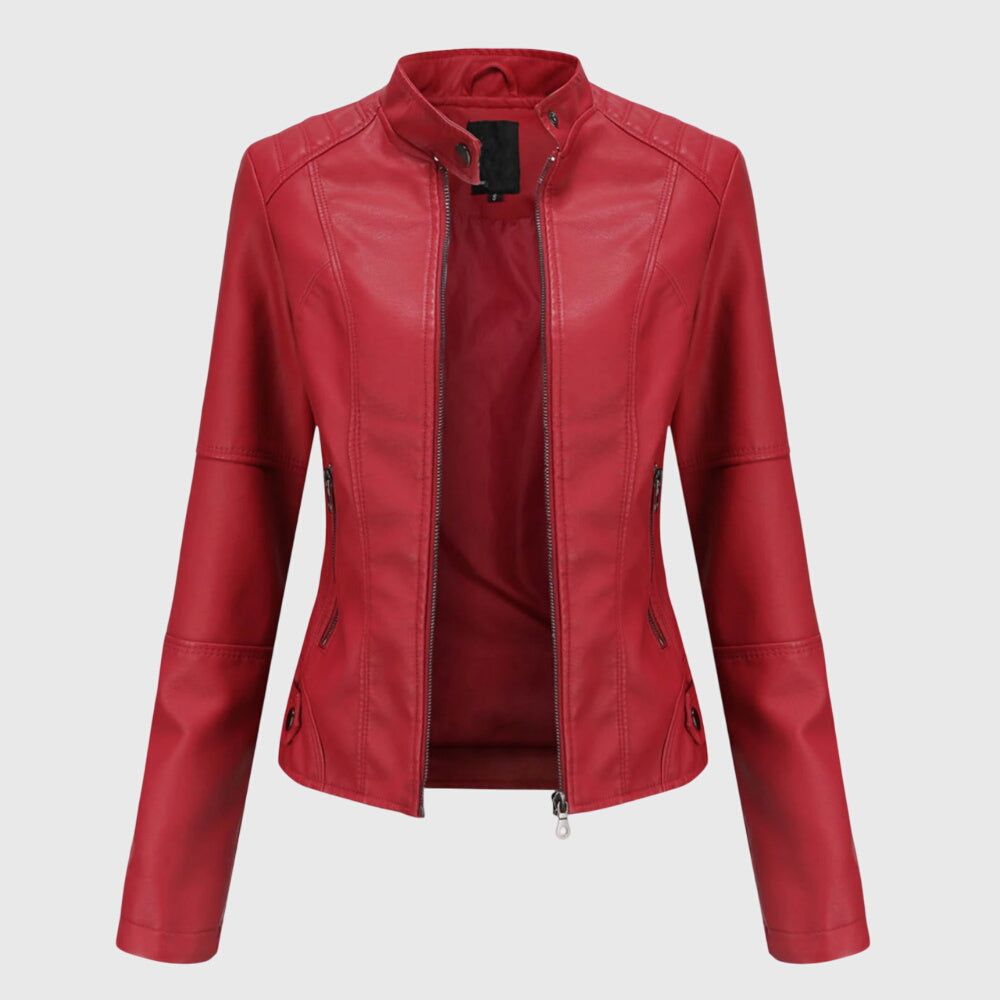 Giacca in Pelle Elegante per Donne