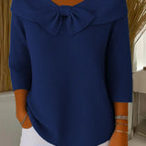 Madelena™ | Donna Maglia con Fiocco