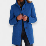 Nela - Cappotto elegante con colletto alto