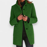 Nela - Cappotto elegante con colletto alto