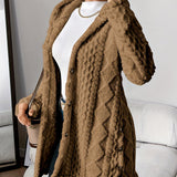 ANGELA™ | CARDIGAN CON CAPPUCCIO