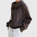 Jeanne | Felpa con Cappuccio Tricot Comfortevole