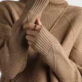 Vittoria | Maglione in Cashmere con Collo Alto