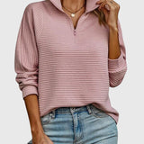 Christine | Maglione elegante con zip a metà