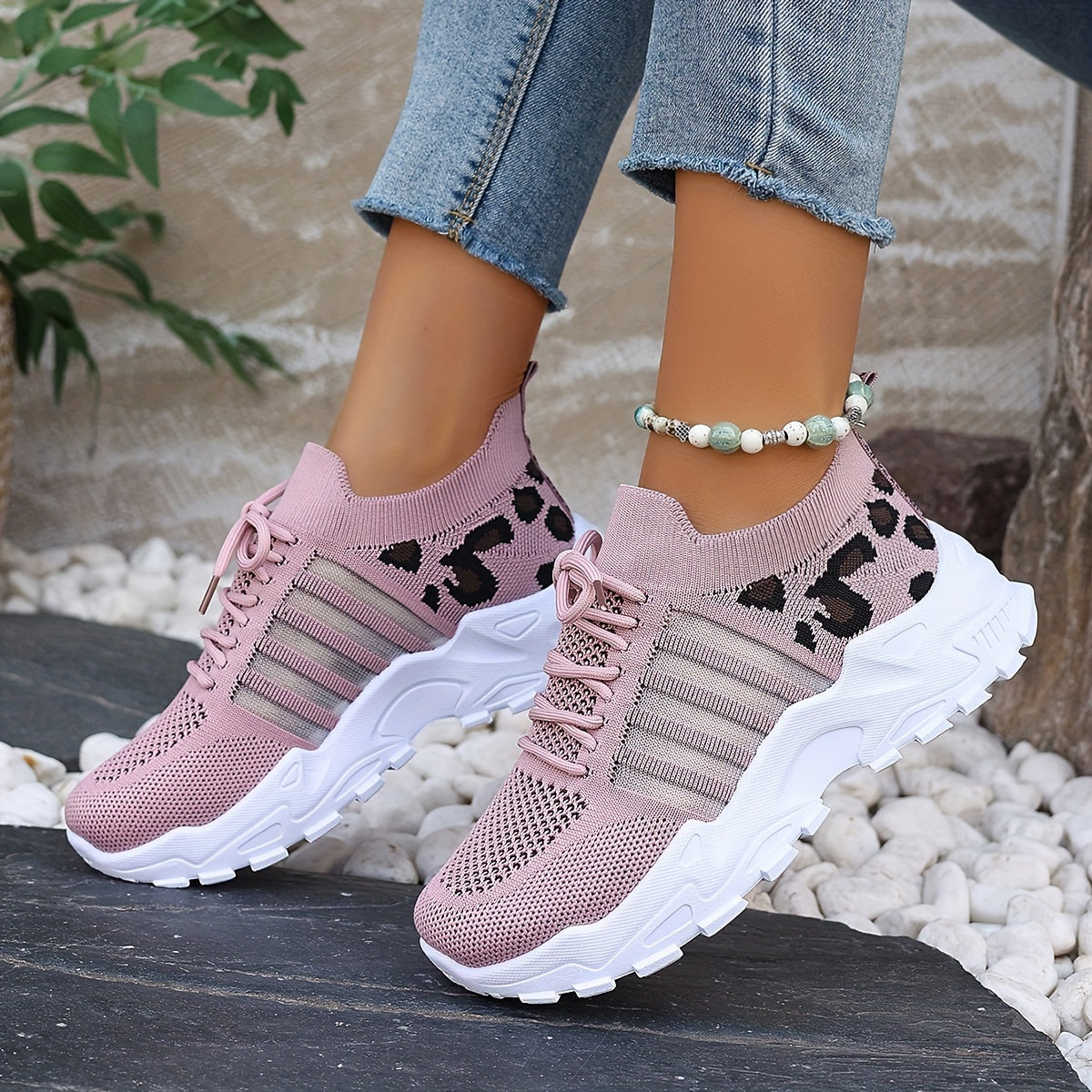 Sneakers con Fasce Laterali