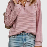 Christine | Maglione elegante a mezza zip