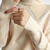 Vittoria | Maglione in Cashmere con Collo Alto