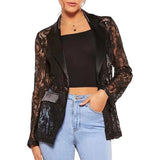 Féline - Blazer di pizzo di lusso