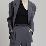 Sofia | Blazer Grigio Oversize