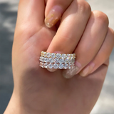 Élise – Anello in diamanti a doppio anello