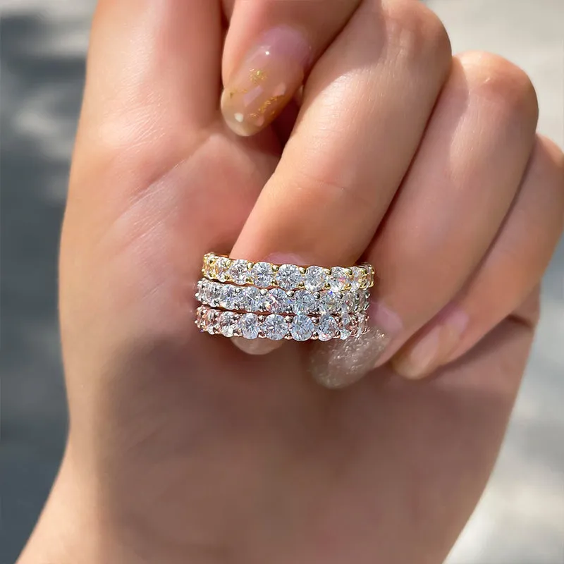 Élise – Anello in diamanti a doppio anello