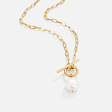 François – Collana in oro con pendente in filigrana