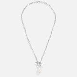 Éveline – Collana dorata con pendente in perla
