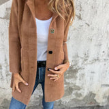 Cristina - Giacca Lunga Elegante per il Quotidiano
