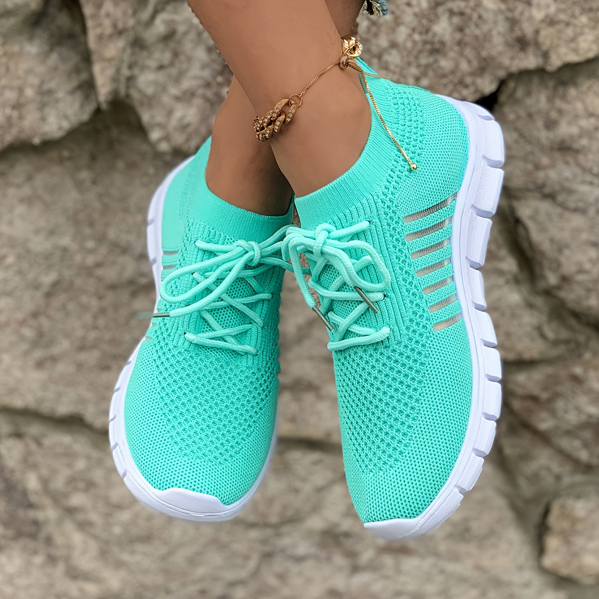 Sneakers con Suola Segmentata